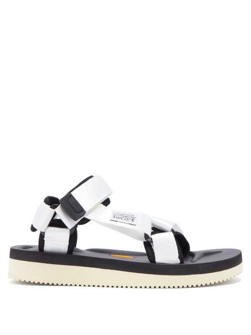 Matchesfashion.com Suicoke - Depa-v2 Velcro-strap Sandals - Womens - White