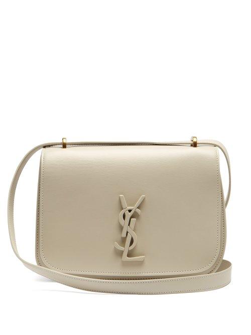 Matchesfashion.com Saint Laurent - Spontini Small Leather Bag - Womens - White