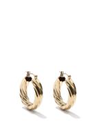 Ladies Jewellery Laura Lombardi - Gaia 14kt Gold-plated Hoop Earrings - Womens - Gold