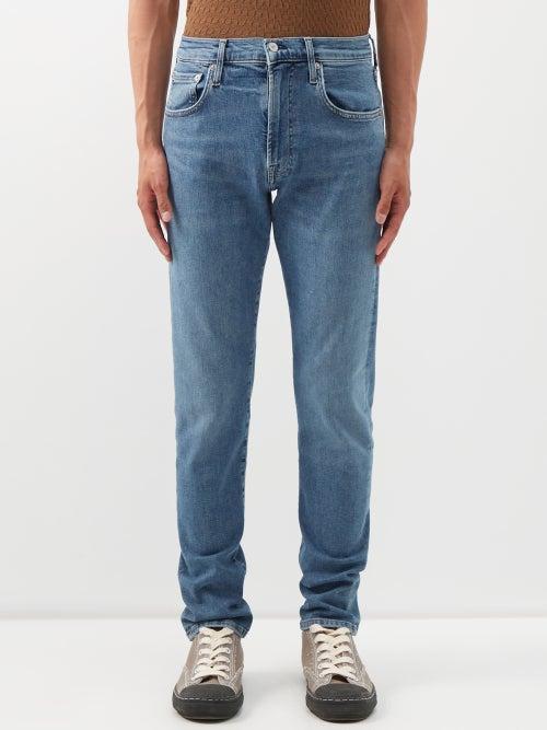 Citizens Of Humanity - Adler Tapered-leg Jeans - Mens - Blue