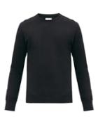 Matchesfashion.com Reigning Champ - Logo-patch Cotton-terry Sweatshirt - Mens - Black
