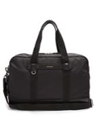 Dolce & Gabbana Leather-trimmed Technical-twill Holdall
