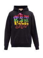 Matchesfashion.com Gucci - Prodigie D'amour Cotton-jersey Sweatshirt - Mens - Black