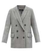 Matchesfashion.com Weekend Max Mara - Vieste Blazer - Womens - Mid Grey