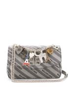 Matchesfashion.com Balenciaga - Bb Round S Bag - Womens - Grey