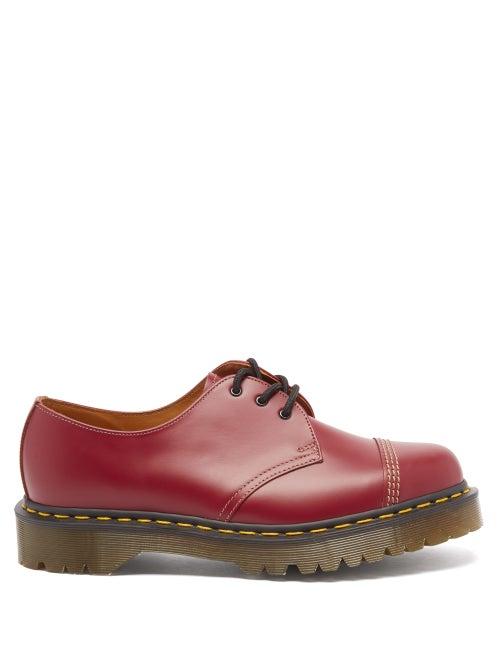 Dr. Martens - 1461 Bex Leather Derby Shoes - Mens - Burgundy