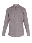 Ermenegildo Zegna Micro-gingham Cotton Shirt