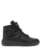 Matchesfashion.com Givenchy - Grained-leather High-top Trainers - Mens - Black