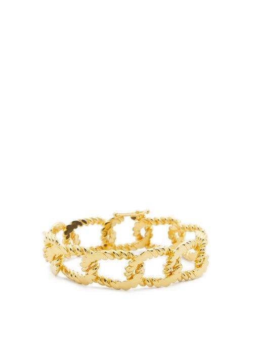 Matchesfashion.com Sophie Buhai - Rope-chain 18kt Gold-vermeil Bracelet - Womens - Gold