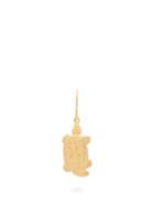 Matchesfashion.com Aurlie Bidermann - Turtle 18kt Gold-plated Single Earring - Womens - Gold