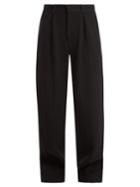 Raey Wide-leg Wool-blend Twill Trousers