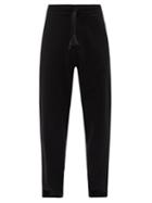 Matchesfashion.com 5 Moncler Craig Green - Drawstring Logo-print Cotton-jersey Track Pants - Mens - Black