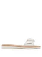 Matchesfashion.com Ancient Greek Sandals - Aglaia Leather Slides - Womens - White