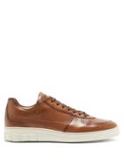 Matchesfashion.com Dunhill - Duke City Leather Trainers - Mens - Brown
