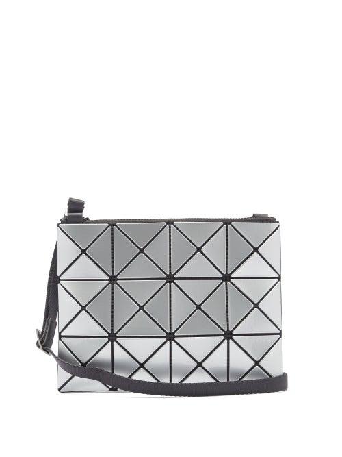 Ladies Bags Bao Bao Issey Miyake - Lucent Pvc Cross-body Bag - Womens - Silver