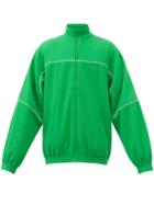 Matchesfashion.com Balenciaga - Logo-embroidered Fleece Track Jacket - Mens - Green