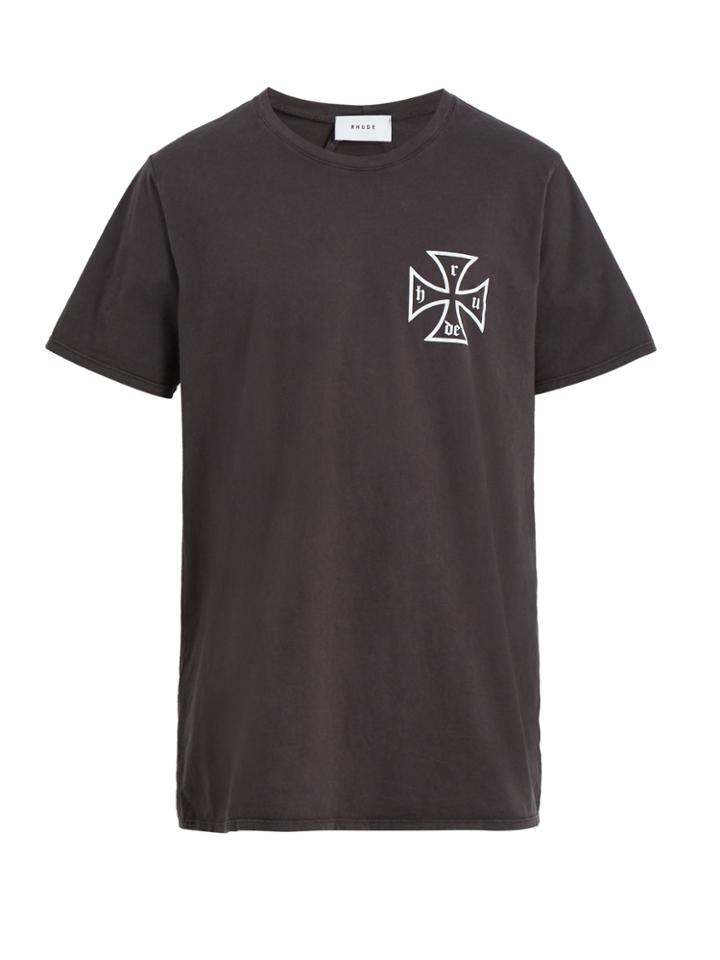 Rhude Logo-print Short-sleeved T-shirt