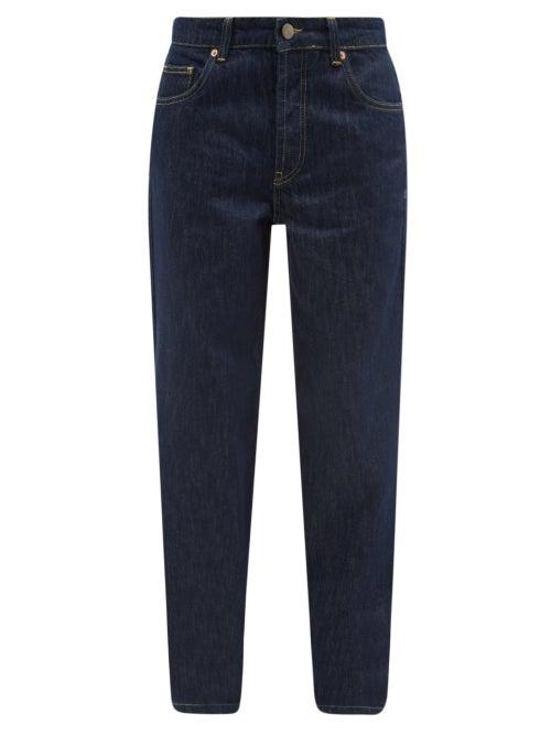 Ladies Rtw Raey - Opa Organic-cotton Baggy Boyfriend Jeans - Womens - Indigo