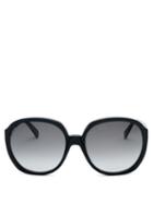 Ladies Accessories Celine Eyewear - Oversized Round Acetate Sunglasses - Womens - Black