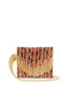 Matchesfashion.com Rosantica By Michela Panero - Dakota Mini Beaded Belt Bag - Womens - Red Multi