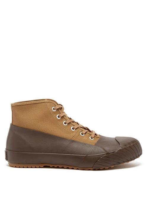 Moonstar - All Weather Canvas High-top Trainers - Womens - Brown