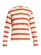 Stella Mccartney Striped Long-sleeved Polo Shirt