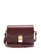 Matchesfashion.com A.p.c. - Grace Leather Cross-body Bag - Womens - Burgundy