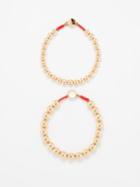Roxanne Assoulin - Double Bubble Beaded Bracelet Set - Womens - Yellow Gold