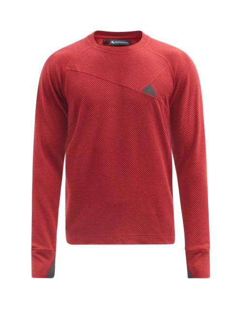 Matchesfashion.com Klttermusen - Huge Jersey Performance Top - Mens - Red
