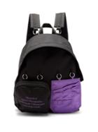 Matchesfashion.com Raf Simons X Eastpak - Doubl'r Panelled Backpack - Mens - Black Multi