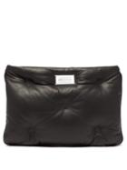 Matchesfashion.com Maison Margiela - Glam Slam Quilted Leather Clutch - Womens - Black
