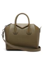 Givenchy - Antigona Leather Bag - Womens - Dark Khaki
