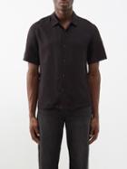 Rag & Bone - Avery Short-sleeve Twill Shirt - Mens - Black