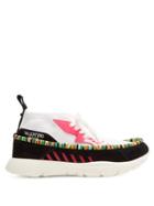 Matchesfashion.com Valentino - Heroes Tribe High Top Trainers - Mens - White Multi