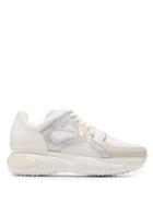 Matchesfashion.com Fendi - Chunky Leather Low Top Trainers - Mens - White