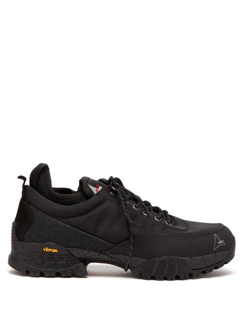 Matchesfashion.com Roa - Neal Technical Twill Trainers - Mens - Black
