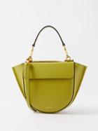 Wandler - Hortensia Mini Leather Cross-body Bag - Womens - Light Green