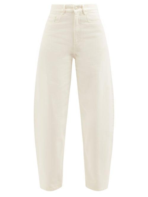 Wandler - Chamomile Barrel-leg Jeans - Womens - Ivory