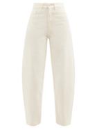 Wandler - Chamomile Barrel-leg Jeans - Womens - Ivory