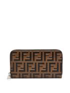 Fendi Logo-embossed Leather Wallet