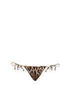 Matchesfashion.com Dolce & Gabbana - Leopard Print Bikini Briefs - Womens - Leopard