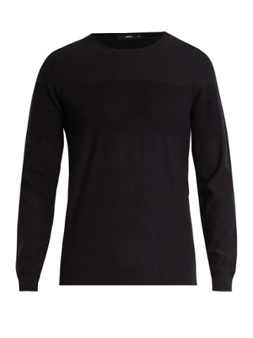 Helbers Crew-neck Cotton Sweater