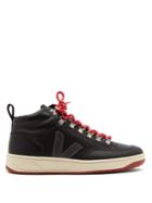 Veja Roraima Bastille Leather High-top Trainers
