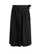 Lemaire Cotton-jersey Wrap Skirt