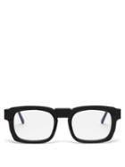 Matchesfashion.com Kuboraum - K18 Square Acetate Glasses - Mens - Black