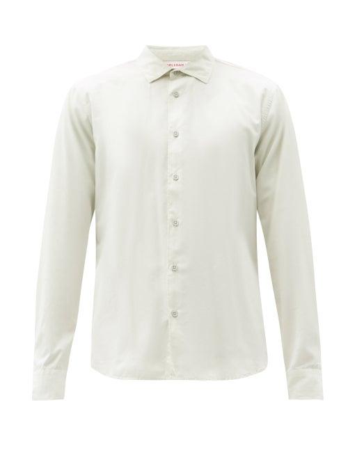 Matchesfashion.com Orlebar Brown - Giles Cotton Shirt - Mens - Beige