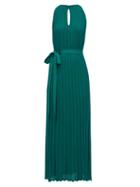 Matchesfashion.com Missoni - Pleated Lurex Knit Dress - Womens - Green