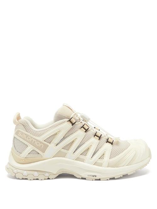 Salomon - Xa Pro 3d Mesh And Rubber Trainers - Mens - Beige