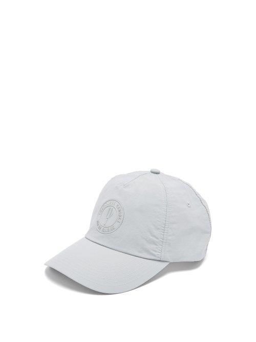 Matchesfashion.com Frescobol Carioca - Logo Motif Baseball Cap - Mens - Grey