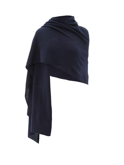 Lisa Yang - Paris Cashmere Shawl - Womens - Navy